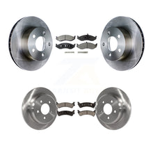 Charger l'image dans la galerie, Kit de rotors de frein à disque avant et arrière et plaquettes en céramique pour Jeep Grand Cherokee 