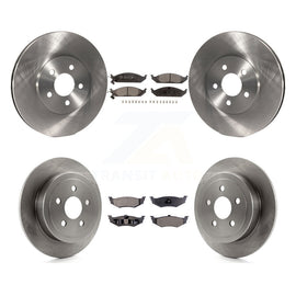 Front Rear Brake Rotors Ceramic Pad Kit For Dodge Stratus Chrysler Cirrus Breeze