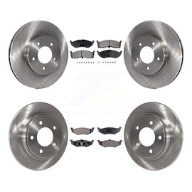 Front Rear Brake Rotor Ceramic Pad Kit For Chrysler Dodge Intrepid 300M Concorde