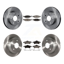 Charger l'image dans la galerie, Kit de rotors de frein à disque avant et arrière et plaquettes en céramique pour Jeep Grand Cherokee 
