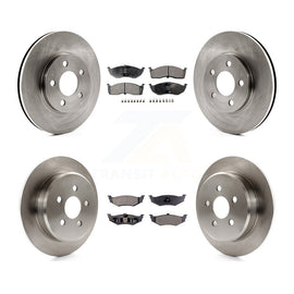 Rotor de frein à disque avant et arrière et Kit de plaquettes en céramique pour Neon Dodge Plymouth Chrysler 