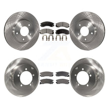 Load image into Gallery viewer, [Front+Rear] 2000 Mitsubishi Eclipse 3.0L Premium OE Brake Rotors &amp; Ceramic Pads Kit For Max Braking