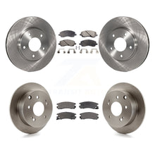 Load image into Gallery viewer, [Front+Rear] 2004-2006 Mitsubishi Galant 2.4L Premium OE Brake Rotors &amp; Ceramic Pads Kit For Max Braking