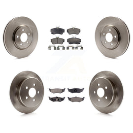 Front Rear Disc Brake Rotor & Ceramic Pad Kit For Chrysler PT Cruiser Dodge Neon