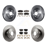Front Rear Brake Rotor Ceramic Pad Kit For Dodge Charger Chrysler 300 Challenger