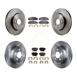 Front Rear Brake Rotor Ceramic Pad Kit For Dodge Charger Chrysler 300 Challenger