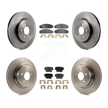 Load image into Gallery viewer, Front Rear Brake Rotor And Ceramic Pad Kit For Dodge Charger With Police Package