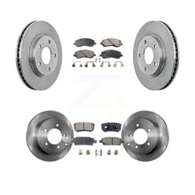 Load image into Gallery viewer, Front Rear Disc Brake Rotors And Ceramic Pads Kit For Mitsubishi Lancer