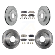 Load image into Gallery viewer, Front Rear Disc Brake Rotors And Ceramic Pads Kit For Mitsubishi Lancer