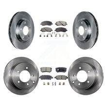 Load image into Gallery viewer, Front Rear Brake Rotors &amp; Ceramic Pad Kit For Jeep Patriot Dodge Compass Caliber