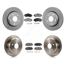 Load image into Gallery viewer, Front Rear Disc Brake Rotors And Ceramic Pads Kit For Jeep Wrangler JK