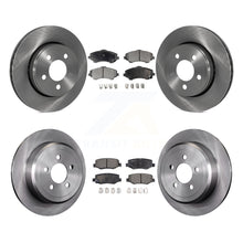 Load image into Gallery viewer, Front Rear Disc Brake Rotors And Ceramic Pads Kit For Jeep Liberty Dodge Nitro