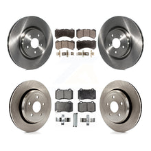 Charger l'image dans la galerie, Front Rear Brake Rotor And Ceramic Pad Kit For Jeep Grand Cherokee Dodge Durango
