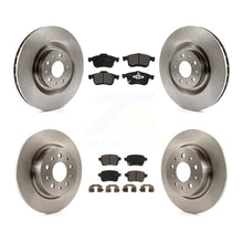 Load image into Gallery viewer, [Front+Rear] 2014-2020 Fiat 500L Premium OE Brake Rotors &amp; Ceramic Pads Kit For Max Braking