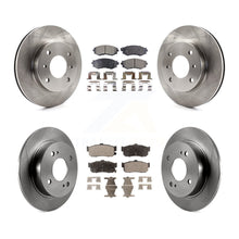 Load image into Gallery viewer, Front Rear Brake Rotor &amp; Ceramic Pad Kit For Nissan Sentra Infiniti G20 INFINITI