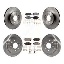 Load image into Gallery viewer, Front Rear Disc Brake Rotors And Ceramic Pads Kit For Honda Civic del Sol