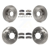 Front Rear Brake Rotor Ceramic Pad Kit For 01 Mitsubishi Eclipse 2.4L From 06