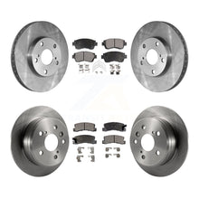 Charger l'image dans la galerie, Front Rear Disc Brake Rotors And Ceramic Pads Kit For Toyota Camry