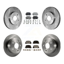 Charger l'image dans la galerie, Front Rear Disc Brake Rotors And Ceramic Pads Kit For Toyota Camry Lexus ES300