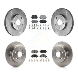 [Front+Rear] 2000-2004 Toyota Avalon Premium OE Brake Rotors & Ceramic Pads Kit For Max Braking