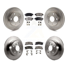 Charger l'image dans la galerie, Front Rear Disc Brake Rotors And Ceramic Pads Kit For Toyota Camry