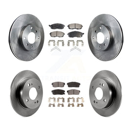 Front Rear Brake Rotor & Ceramic Pad Kit For Nissan Sentra Infiniti G20 INFINITI