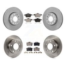 Load image into Gallery viewer, Front Rear Disc Brake Rotors And Ceramic Pads Kit For Volkswagen Passat Audi A4
