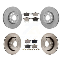 Charger l&#39;image dans la galerie, Front Rear Brake Rotors Ceramic Pad Kit For 2002 Volkswagen Passat AWD with 4.0L