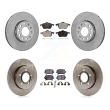 Load image into Gallery viewer, Front Rear Disc Brake Rotors And Ceramic Pads Kit For 2005-2006 Audi A4 Quattro