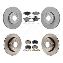 Charger l&#39;image dans la galerie, Front Rear Brake Rotors Ceramic Pad Kit For 2002 Volkswagen Passat AWD with 4.0L