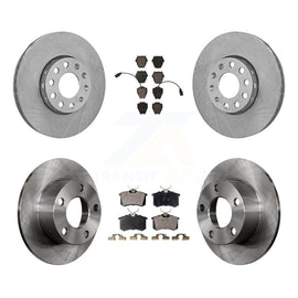 [Front+Rear] 2002 Volkswagen Passat FWD Premium OE Brake Rotors & Ceramic Pads Kit For Max Braking