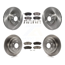 Load image into Gallery viewer, Front Rear Disc Brake Rotors And Ceramic Pads Kit For Subaru Impreza Saab 9-2X