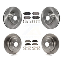 Charger l&#39;image dans la galerie, Front Rear Brake Rotors &amp; Ceramic Pad Kit For 02-03 Subaru Impreza Outback RS TS