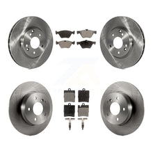 Charger l&#39;image dans la galerie, Front Rear Brake Rotor Ceramic Pad Kit For Mercedes-Benz E320 CLK320 E430 CLK430