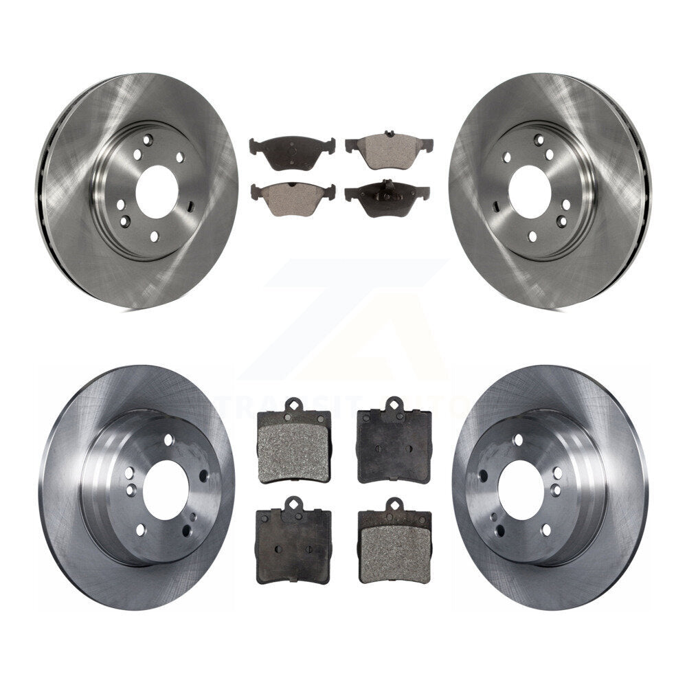 Front Rear Disc Brake Rotor Ceramic Pad Kit For Chrysler Crossfire Mercedes-Benz