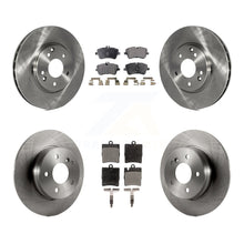 Load image into Gallery viewer, Front Rear Brake Rotor &amp; Ceramic Pad Kit For Mercedes-Benz C240 CLK350 C320 C280