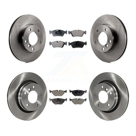 Front Rear Disc Brake Rotors And Ceramic Pads Kit For 1998-1998 BMW 328i 328is