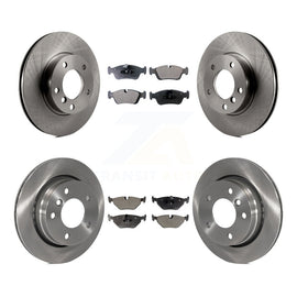 Front Rear Disc Brake Rotors And Ceramic Pads Kit For BMW 323i 323Ci 328i