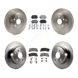 [Front+Rear] 1999-2001 Lexus RX300 FWD Premium OE Brake Rotors & Ceramic Pads Kit For Max Braking