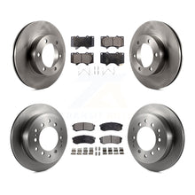 Load image into Gallery viewer, Front Rear Disc Brake Rotors And Ceramic Pads Kit For Toyota Sequoia