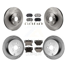 Load image into Gallery viewer, Front Rear Brake Rotors &amp; Ceramic Pad Kit For Toyota Corolla Matrix Pontiac Vibe