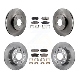 Front Rear Brake Rotor & Ceramic Pad Kit For Nissan Maxima Infiniti I30 INFINITI