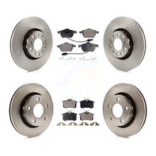Load image into Gallery viewer, Front Rear Brake Rotor And Ceramic Pad Kit For Audi S6 With 312mm Diameter