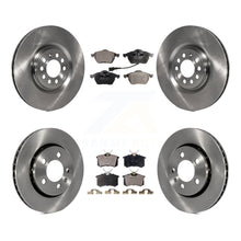 Charger l'image dans la galerie, Front Rear Disc Brake Rotors Ceramic Pad Kit For Volkswagen Golf Audi TT Quattro