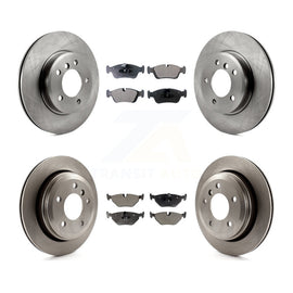 [Front+Rear] 2001-2005 BMW 325xi Premium OE Brake Rotors & Ceramic Pads Kit For Max Braking