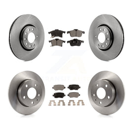 [Front+Rear] 2008-2009 Saturn Astra Premium OE Brake Rotors & Ceramic Pads Kit For Max Braking