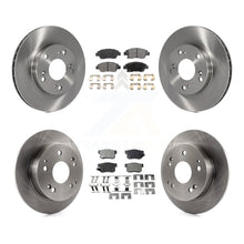 Load image into Gallery viewer, Front Rear Disc Brake Rotors And Ceramic Pads Kit For Honda Civic Acura RSX