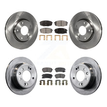 Load image into Gallery viewer, Front Rear Disc Brake Rotors And Ceramic Pads Kit For Hyundai Elantra