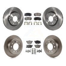 Charger l'image dans la galerie, Front Rear Disc Brake Rotors And Ceramic Pads Kit For Hyundai Tiburon