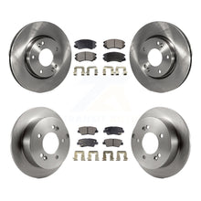 Load image into Gallery viewer, Front Rear Disc Brake Rotors And Ceramic Pads Kit For Hyundai Sonata 2.4L